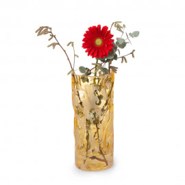 Дизайнерская ваза с чешского хрусталя Еlite Bohemia