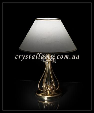 Класична настільна лампа Еlite Bohemia S 103/1/01/3 zl