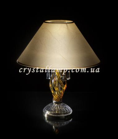 Хрустальная настольная лампа  Еlite Bohemia S 418/1/203-2 